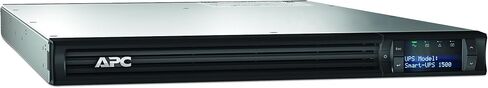 APC Smart-UPS, Line Interactive, 1500VA, Rackmount 1U, 230V, 4x IEC C13 outlets, SmartSlot, AVR, LCD - 1U Rack-mountable - 4 Hour Recharge - 5 Minute Stand-by - 230 V Input - 230 V AC Output - Sine Wa in Saudi Arabia