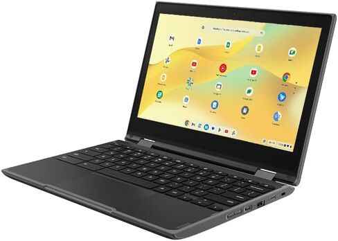 كمبيوتر محمول Lenovo 300e Gen 2 بشاشة لمس 11.6 بوصة، كمبيوتر محمول Chromebook، معالج Intel Celeron N4020 1.10 جيجا هرتز للطلاب، ذاكرة وصول عشوائي 4 جيجابايت، 32 جيجابايت SSD، لوحة مفاتيح يابانية، نظام تشغيل Chrome (متجدد) in Kuwait