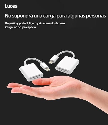 SD Card Reader Lightning (2 Pack) for iPhone 14 13 12 11 Pro Max Micro SD Memory Card Reader MFI Certified for Apple Digital Camera Photos TF Memory Adapter Cable Reader Adapter in Saudi Arabia