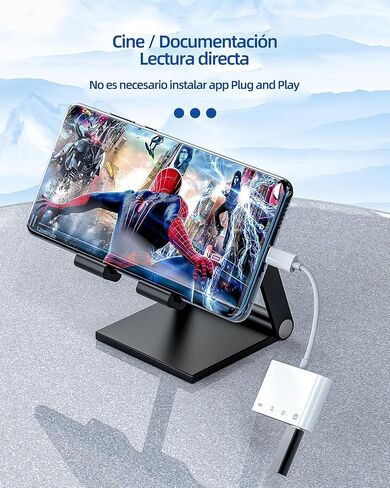 قارئ بطاقة SD TF USB C (4in1) محول OTG 3.0 لهاتف iPhone 16 15 قارئ بطاقة Micro SD لجهاز iPad نوع C كابل شاحن MacBook لأجهزة Apple متوافق مع كاميرا ذاكرة الكمبيوتر اللوحي Samsung S25 Android in Saudi Arabia