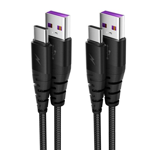 كابل USB C 2-حزمة 6FT، كابل شحن سريع in Saudi Arabia
