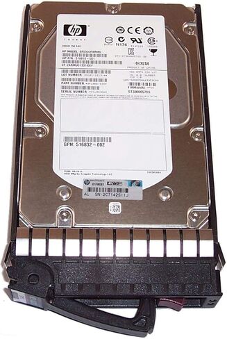 محرك الأقراص الصلبة HP 517350-001 سعة 300 جيجابايت وسعة 15 كيلو و6 جيجا LFF SAS (متجدد) in Kuwait