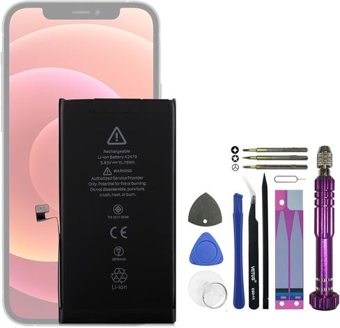 NEW A2479 Replacement Battery for iPhone 12/12 Pro Model A2172 A2402 A2403 A2404 with Specialized Toolkit. in Saudi Arabia