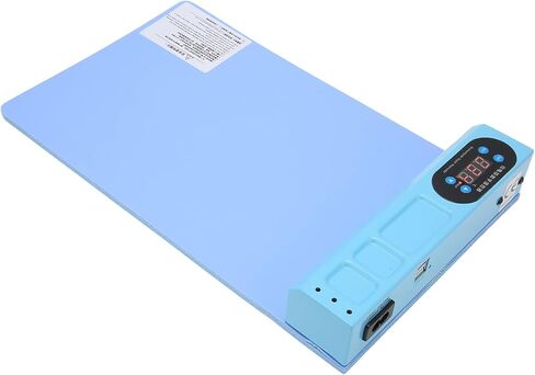 BRRNOO S918E LCD Blue Screen Splitter Heating Stage Separator Pad Efficient Phone Repair Accessory (EU Plug) in Saudi Arabia