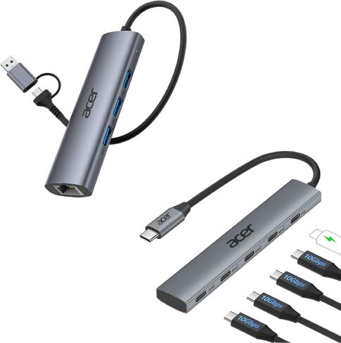حزمة موزع USB C بسرعة 10 جيجابت في الثانية من أيسر مع محول USB C إلى إيثرنت in Saudi Arabia