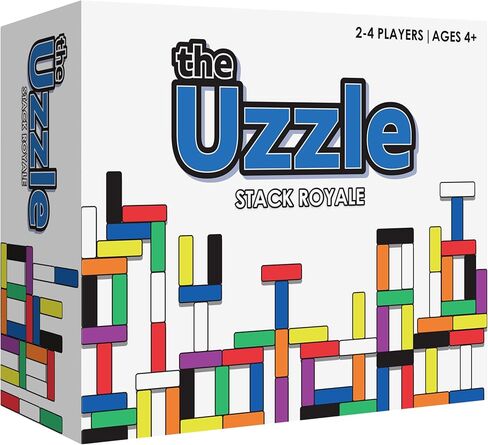 Blockwork by Uzzle Games - Fast-Paced Family Board Game - Multiple Difficulty Levels - Enjoyable and Challenging Puzzle Game – 2 to 4 Players – A Complete Family Night Fun Package - for Ages 4+ in Kuwait