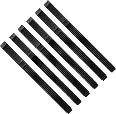 6 Pcs Snowshoe Straps Kit, Adjustable Skiing Boots Straps Replacement, Snowshoe Bindings for Adult Teen Ski Boot Binding Accessories in Saudi Arabia