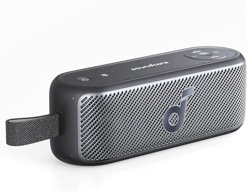 Soundcore Motion 100 Portable Speaker, Bluetooth Speaker with Wireless Hi-Res, 2 Full Range Drivers for Stereo Sound, Ultra-Portable Design, Customizable EQ, Punchy Bass, and IPX7 (Renewed) in Saudi Arabia