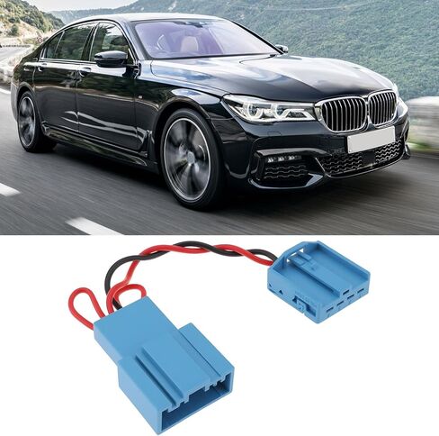 ECSiNG 2 قطعة محول كابل مضخم صوت السيارة تحت المقعد متوافق مع سلسلة BMW 1 3 5 6 7 in Kuwait