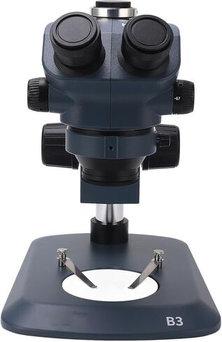 7X إلى 50X مجهر ستيريو ثلاثي العينيات متحد البؤر WF10X22mm العدسة 0.5X 2X عدسة موضوعية مساعدة 7X إلى 50X in Saudi Arabia