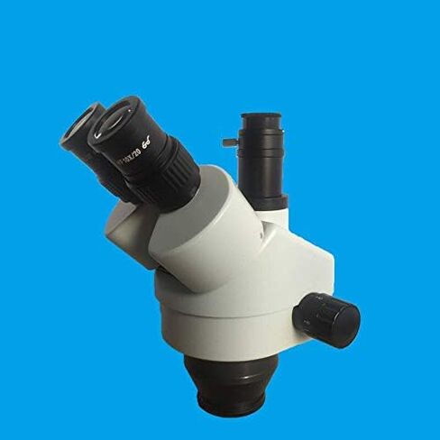 Microscope AIBOULLY SZM45 Stereo Microscope Trinocular Lens 14X-90X Zoom 20X Eyepiece Maintenance Microscope Dissection Microscope C-Mount Stand Compatible in Saudi Arabia