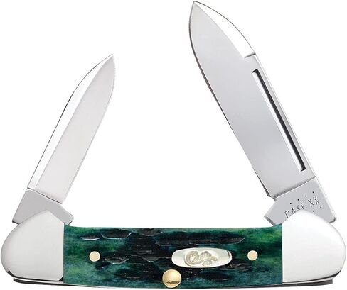 Case XX WR Pocket Knife Baby Butterbean Kentucky Bluegrass Jig Bone Item #22758 - (62132 SS) - Length Closed: 2 3/4 Inches in Saudi Arabia