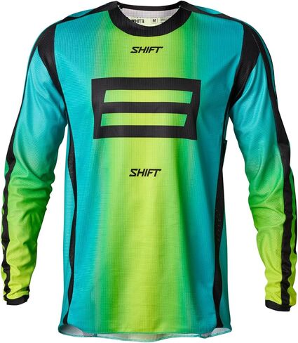 قميص رجالي من Shift White Label Jersey-Posn، أحمر فلوري، مقاس كبير in Kuwait