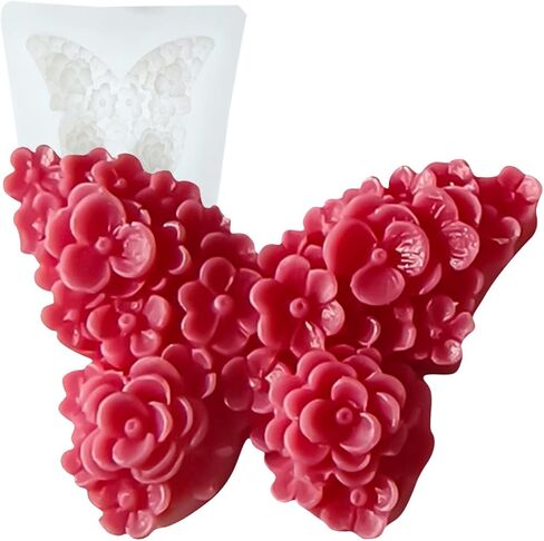Silicone Candle Molds, 3D Daisy Silicone Molds, Cozy Atmosphere Design, Colorless, BPA Free, Flower Silicone Molds for Candle Making, DIY, Resin, Wax, Soap, Clay, Chocolate Etc in Saudi Arabia