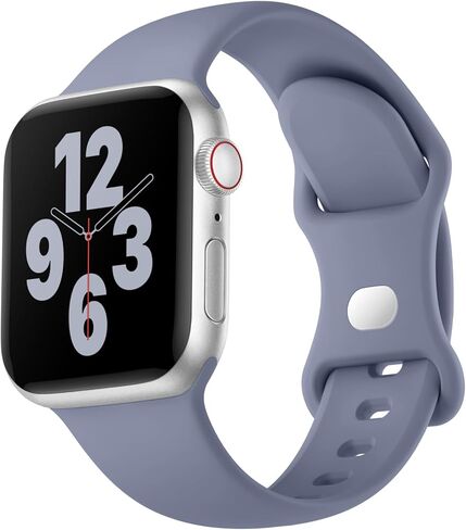 سوار رياضي من السيليكون الناعم متوافق مع أحزمة ساعات Apple للنساء والرجال، حزام iWatch مقاوم للماء يناسب 38 مم 40 مم 41 مم 42 مم 44 مم 45 مم 46 مم 49 مم Apple Watch Ultra 3/2/1 وسلسلة 11/10/9/8/7/6/5/4/3/SE in Saudi Arabia