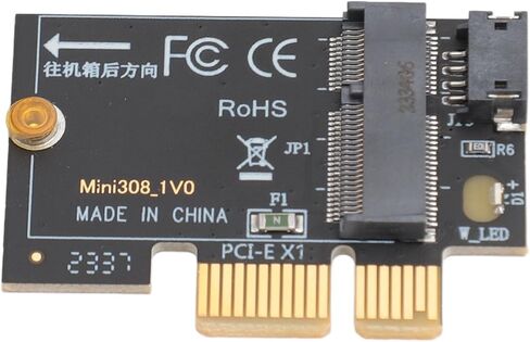 M.2 Adapter Card, High Speed Data Transfer M.2 to PCIE X1 Adapter Card with Adapter Cable for Motherboards in Saudi Arabia