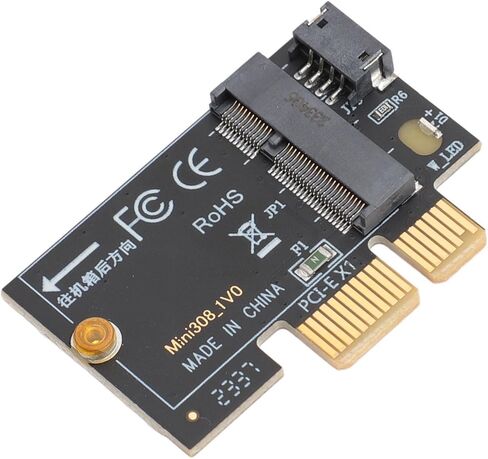 M.2 Adapter Card, High Speed Data Transfer M.2 to PCIE X1 Adapter Card with Adapter Cable for Motherboards in Saudi Arabia