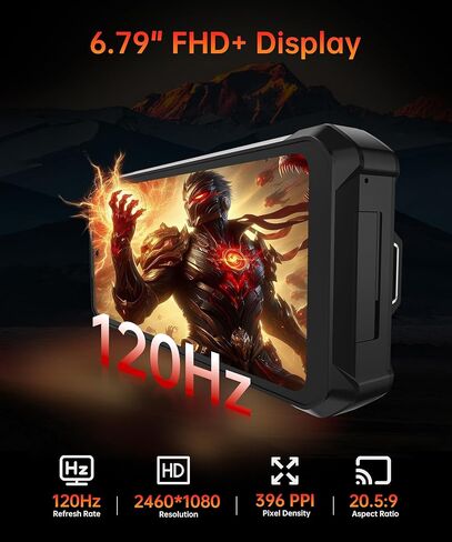 هاتف ذكي متين Tank 3 Pro، هاتف خلوي Android 14 5G مع جهاز عرض، ذاكرة وصول عشوائي 32 جيجابايت + ذاكرة وصول عشوائي 512 جيجابايت، هواتف محمولة خارجية مقاومة للماء مقاس 6.79 بوصة غير مقفلة، 23800 مللي أمبير في الساعة/OTG/GPS (يدعم T-Mobile وVerizon فقط) in Saudi Arabia