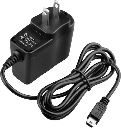 ملحق USA 5V Mini USB AC DC محول لـ CCrane C Crane CC Skywave AM FM Shortwave Weather and Airband Portable Travel Radio 5VDC سلك إمداد الطاقة in Saudi Arabia