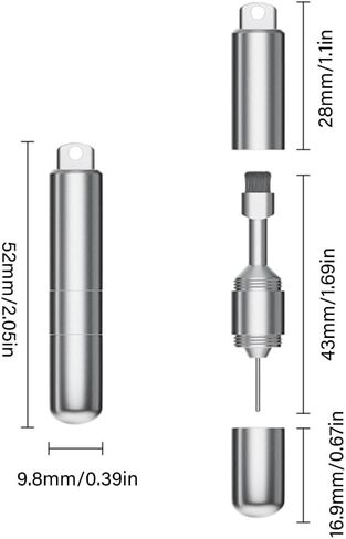 Compact Keychain Card Remover and Soft Bristles Cleaning Tool for Electronics Devices Phone Charging Port Maintenance in Saudi Arabia
