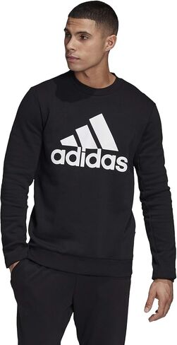 adidas Men's Badge of Sport Fleece Sweatshirt in Saudi Arabia
