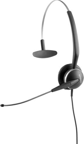 Jabra 2104-820-105 Corded Quick Disconnect Headset with 4-in-1 Wearing Styles for Deskphone in Saudi Arabia
