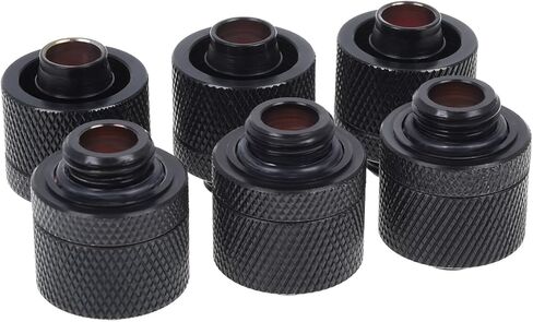 تركيب ضغط ألفاكول HF 16/10 G1/4، أسود داكن، 6 عبوات in Kuwait