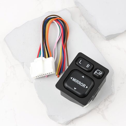 مفتاح مرآة كهربائي 9Pin مع وصلة توصيل 84870-0D050 84870-02040 متوافق مع تويوتا كامري in Kuwait