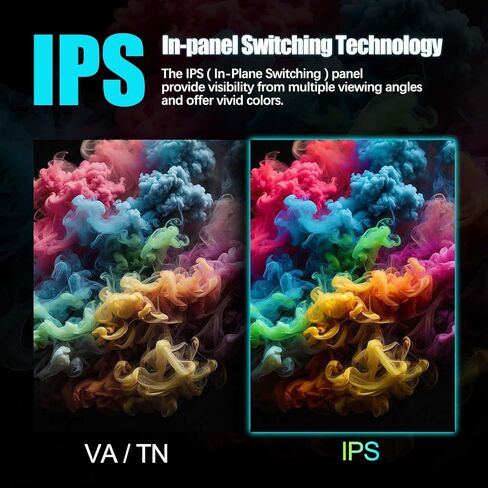 شاشة ألعاب كمبيوتر FHD 1080P مقاس 27 بوصة 180 هرتز 1 مللي ثانية IPS، شاشة ألعاب كمبيوتر 1000:1، 99% sRGB، FPS/RTS، MPRT 1Ms|FreeSync|HDR|ضوء أزرق منخفض|HDMI DP| دعم VESA، كابل HDMI متضمن in Kuwait