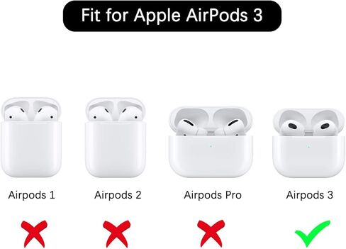 Lovmooful متوافق مع AirPods 3rd Case لطيف الجمالية طباعة الفهد مع تصميم بارد السلحفاة الفهد العنبر للنساء الفتيات لينة TPU حالة الغطاء الواقي للصدمات لAirPods 3-أصفر in Kuwait