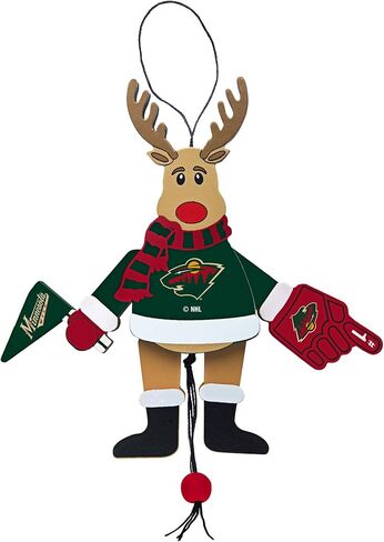 NHL Wooden Cheer Ornament in Saudi Arabia