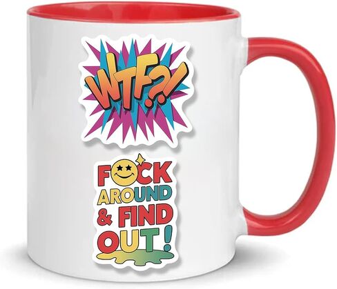 ملصقات F Word 55 قطعة - طباعة رسومية مضحكة رائعة وهجومية، بطة F It الإصبع الأوسط F حولها - سهلة اللصق وقابلة للإزالة لأكواب نافذة سجل القصاصات وزجاجات المياه والكمبيوتر المحمول للمراهقين in Kuwait