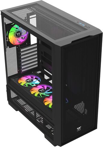 ثيرمالتاكي S380 TG ARGB؛ هيكل البرج الأوسط؛ تتضمن مراوح 1x120mm SF120 ARGB و1x360mm SF360 ARGB PWM؛ دعم المبرد 360 مم؛ خلوص وحدة معالجة الرسومات 400 مم؛ دعم الموصل المخفي؛ أسود؛ CA-11K-00M1WN-00 in Saudi Arabia