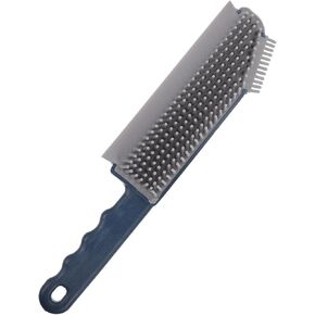 Multi-Functional Kitchen and Bathroom Silicone Cleaning Brush, Large Ocean Blue Window Screen and Crevice Cleaner, Household Scrubbing Tool for Window Tracks and Kitchen Grooves in Saudi Arabia