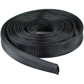 Expandable Braided Cable Sock Black 2"(50.8mm) x 100Ft (30.48m), 1 Pack in Kuwait