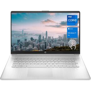 HP Essential 17t Business Laptop, 17.3" HD+ Touchscreen, Intel Core i7-1355U (> R5 7430U) for High-Performance Multitasking, 16GB RAM, 1TB SSD, HDMI, Fingerprint Reader, Wi-Fi 6, Windows 11 Pro in Kuwait