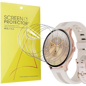 Lamshaw متوافق مع واقي شاشة الساعات الذكية HUAKUA H2، [6 عبوات] طبقة شفافة من مادة TPU بتغطية كاملة متوافقة مع HUAKUA H2 1.38 بوصة ساعة ذكية (6 عبوات) in Kuwait