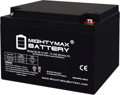 Mighty Max Battery 12V 26AH INT Replacement Battery Compatible with Neptune NT-12260 in Saudi Arabia