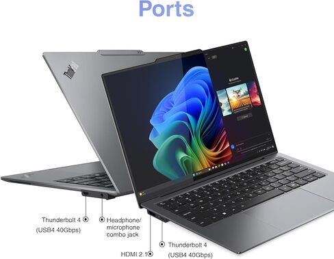 Lenovo Thinkpad X9 14 Aura Edition Ultrathin Copilot+ PC Business Laptop 14.0 بوصة شاشة OLED (Intel Ultra 7 258V، 32GB LPDDR5X، 1 تيرابايت SSD، Backlit KB، بصمة الإصبع، كاميرا ويب HD، Win11P) (NextGen X1 Carbon) in Kuwait