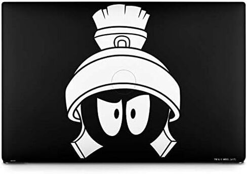 Skinit Decal Laptop Skin Compatible with Dell XPS 15in (2017) - Officially Licensed Warner Bros Marvin The Martian Black and White Design in Saudi Arabia