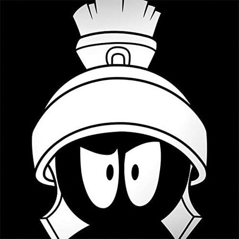 Skinit Decal Laptop Skin Compatible with Dell XPS 15in (2017) - Officially Licensed Warner Bros Marvin The Martian Black and White Design in Saudi Arabia