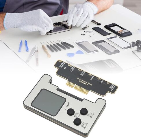 Phone Code Reader Programmer, Ergonomic Design Cell Phone Reader Programmer Data Checking Suitable for iPhone X XS XS Max XR in Saudi Arabia