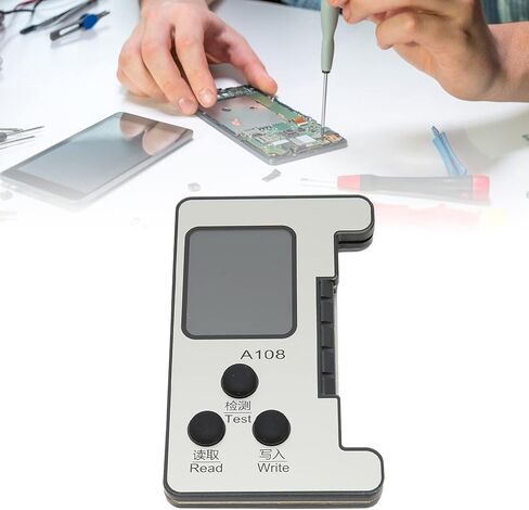 Phone Code Reader Programmer, Ergonomic Design Cell Phone Reader Programmer Data Checking Suitable for iPhone X XS XS Max XR in Saudi Arabia