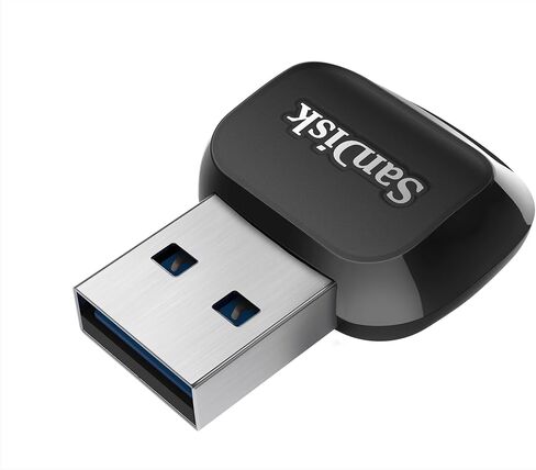 قارئ بطاقة SanDisk QuickFlow MicroSD UHS-I USB-A USB 3.2 Gen1 SDDR-B731-JN6NN in Saudi Arabia