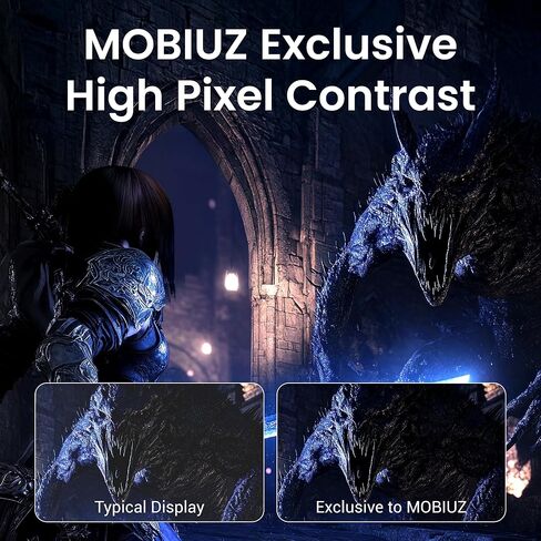 BenQ MOBIUZ EX271UZ 27" 4K QD-OLED 240Hz 0.03ms HDMI 2.1, USB-C 90W Gaming Monitor, 99% DCI-P3, DisplayHDR True Black 400, FreeSync Premium Pro, PixSoul Engine, Remote Controller in Saudi Arabia