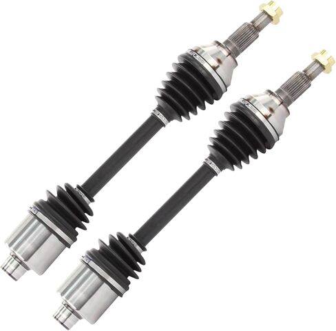 محور ديترويت - محاور 4WD أمامية 2 قطعة CV لـ 2007-2014 Ford Edge Lincoln MKX، 2008 2009 2010 2011 2012 2013 2 مجموعة استبدال مجموعة أعمدة المحور CV in Kuwait