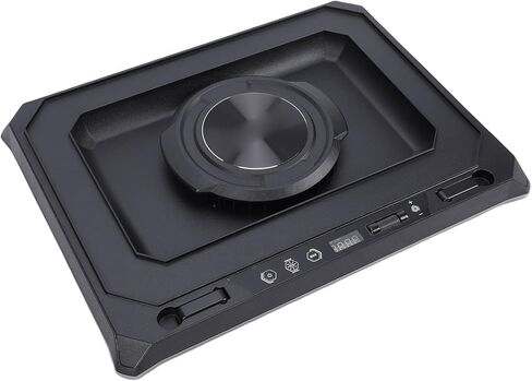 Asixxsix RGB Gaming Laptop Cooling Pad, Industrial Grade Fan with 5.5 Inch Powerful Cooling 7 Colors 10 Lighting Modes, Height Stand for 15.6-19 Inches Laptops in Saudi Arabia
