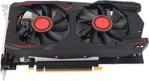 بطاقة فيديو للألعاب 550TI بسعة 6 جيجابايت، GDDR5 PCIE 2.0 16X بطاقة رسومات الكمبيوتر مع مروحة مزدوجة، تدعم واجهة الوسائط المتعددة DVI VGA HD in Kuwait