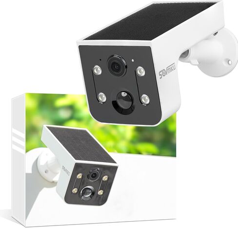 Vicohome 64GB CG6L أفضل كاميرا أمان تعمل بالطاقة الشمسية 2K نظام لاسلكي خارجي، لا حاجة إلى NVR، تعمل بالبطارية، سهلة الإعداد، كشف الحركة، صوت ثنائي الاتجاه، رؤية ليلية ملونة، فتحة SD، 180 يومًا in Kuwait