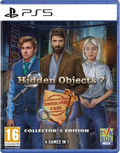 Hidden Objects 7 - Unsolved Case Collector's Edition (PS5) Game in Saudi Arabia